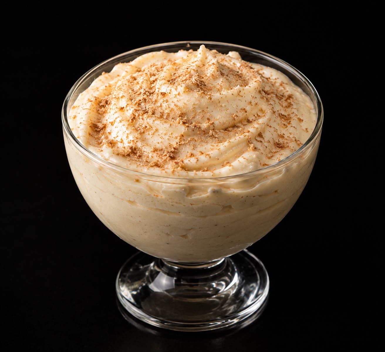 Mousse de Baunilha Fit (5 min + geladeira)