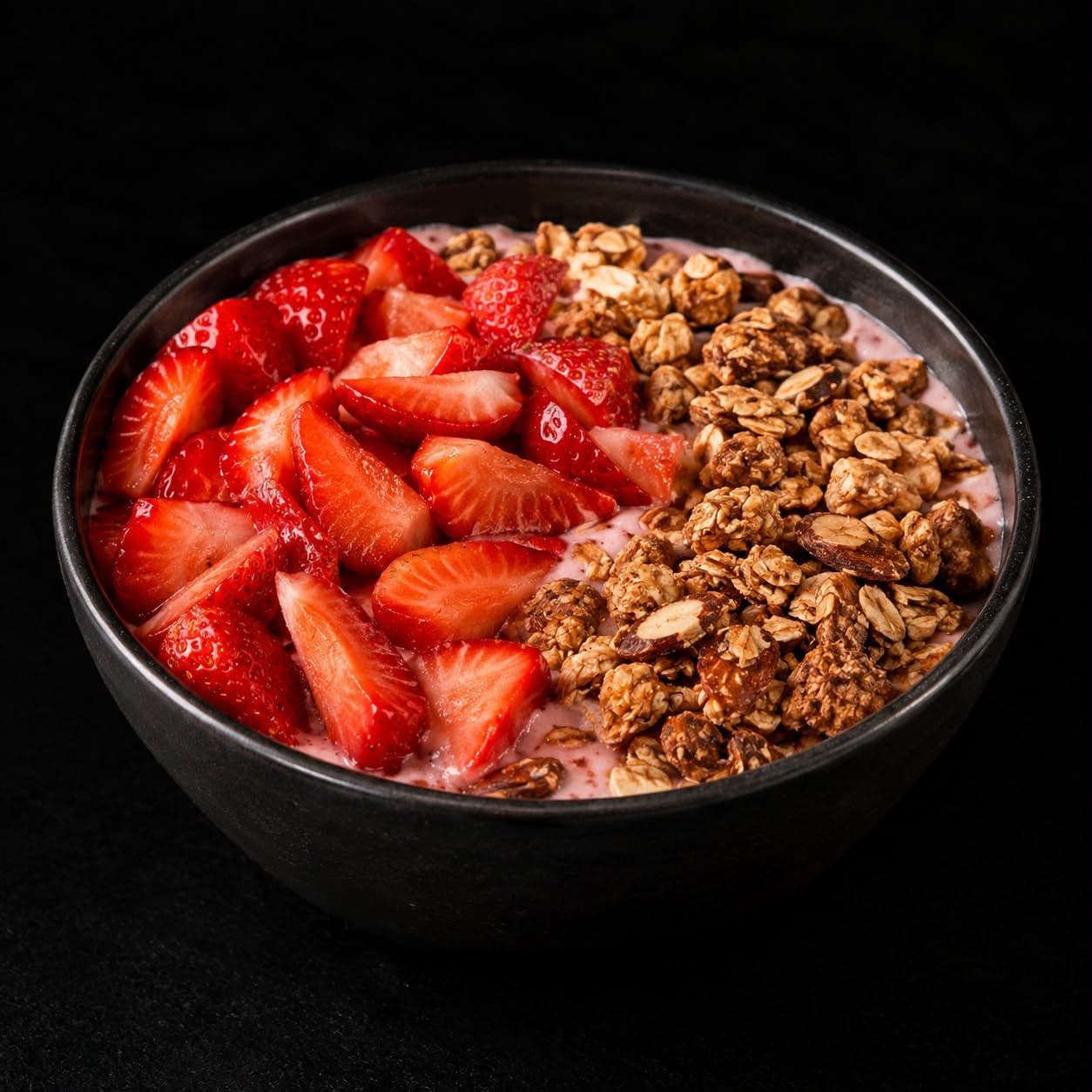 Bowl de Morango com Granola (5 min)