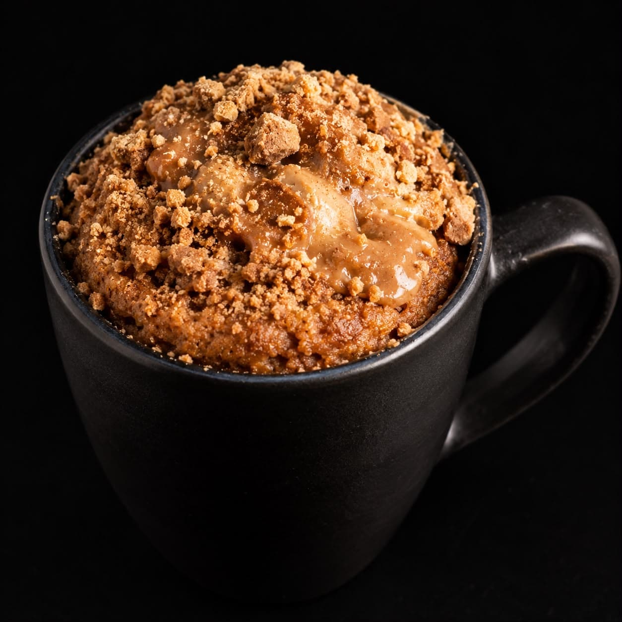 Bolo de Caneca de Paçoca (5 min)