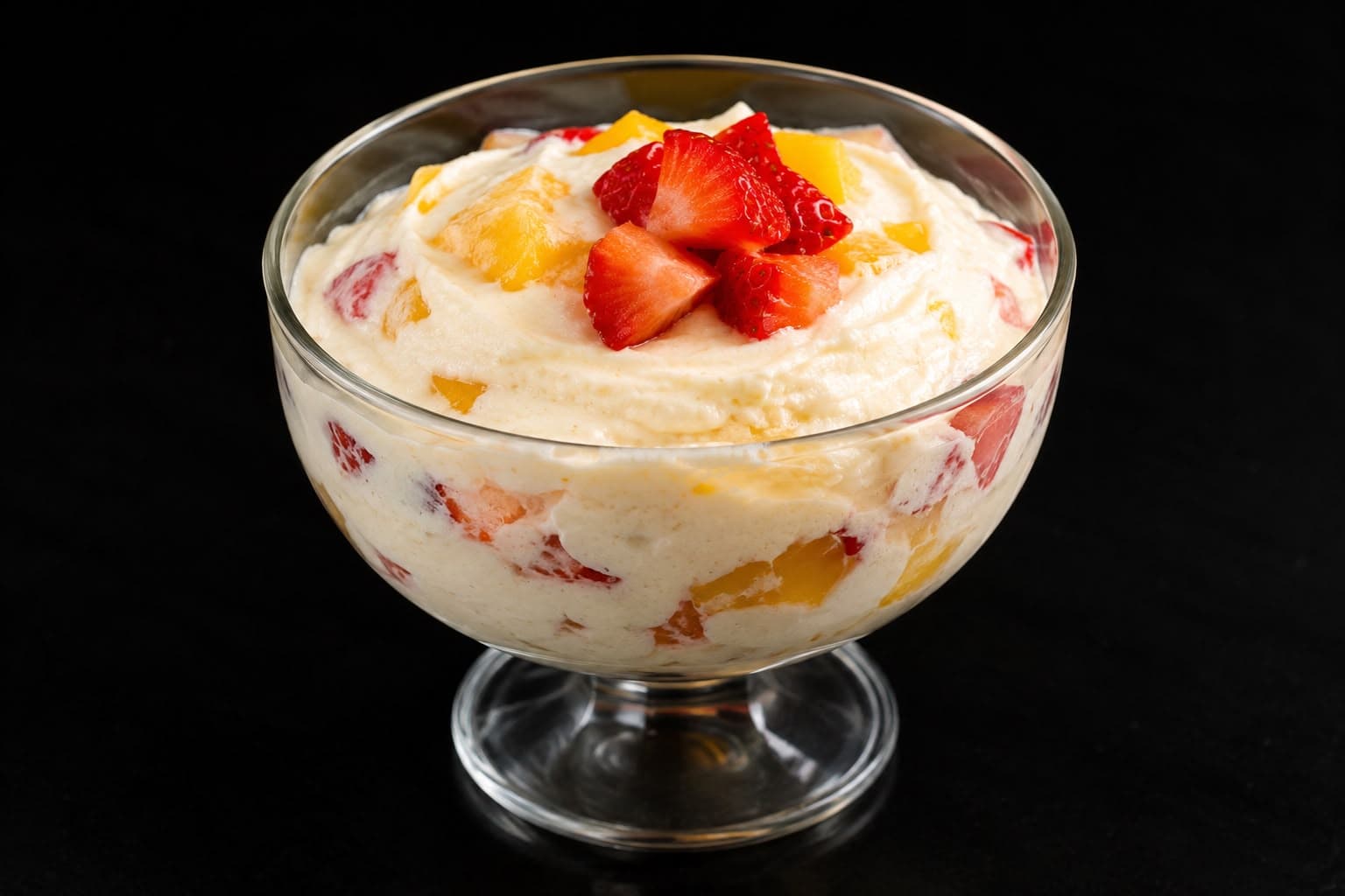 Mousse de Sorvete de Creme (5 min + geladeira)