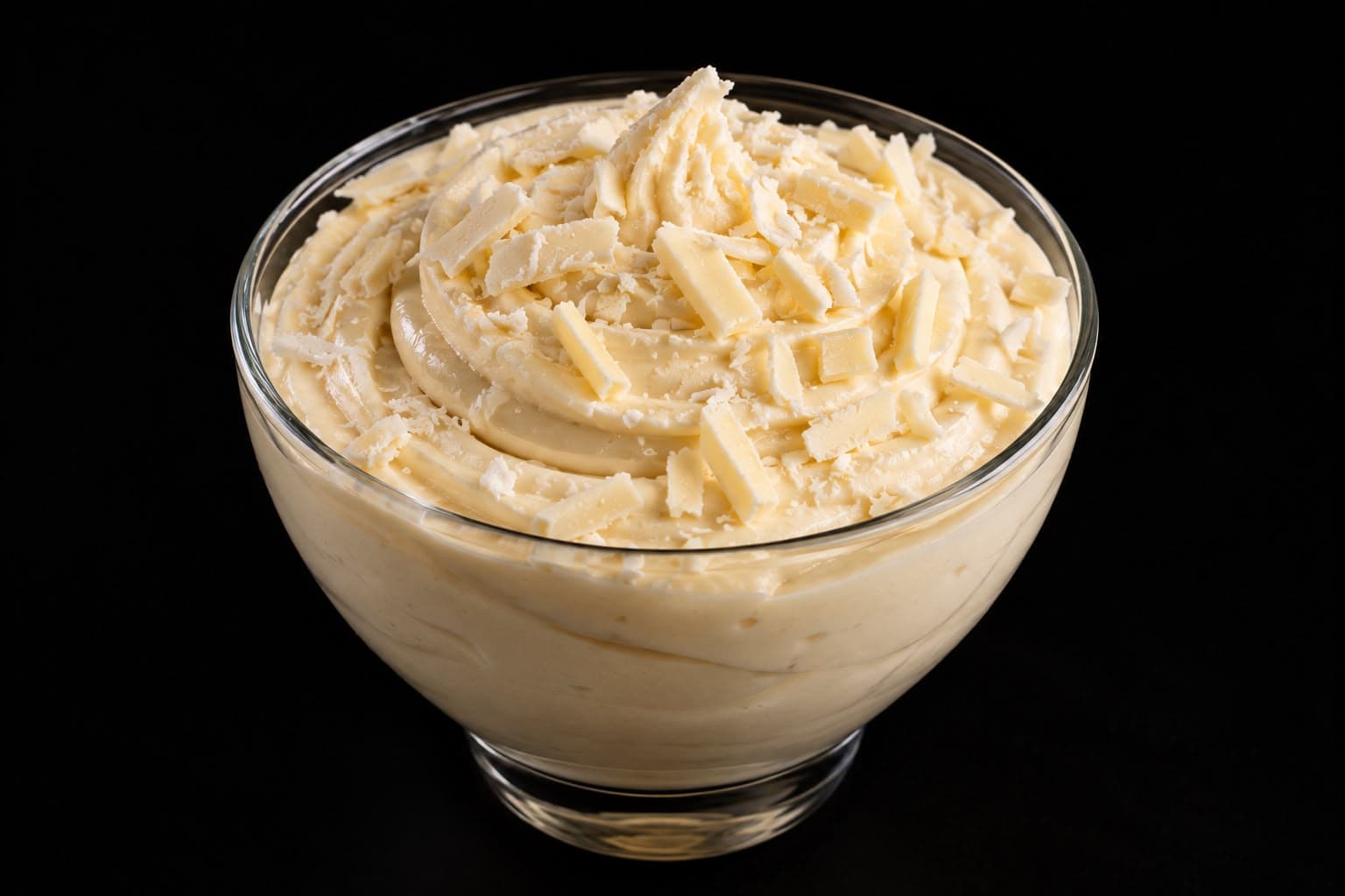 Mousse de Chocolate Branco (5 min + geladeira)