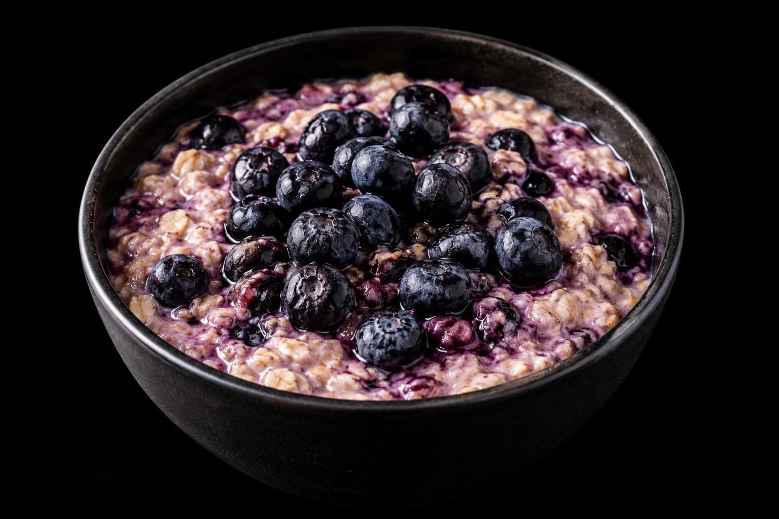 Bowl de Blueberry com Aveia (5 min)
