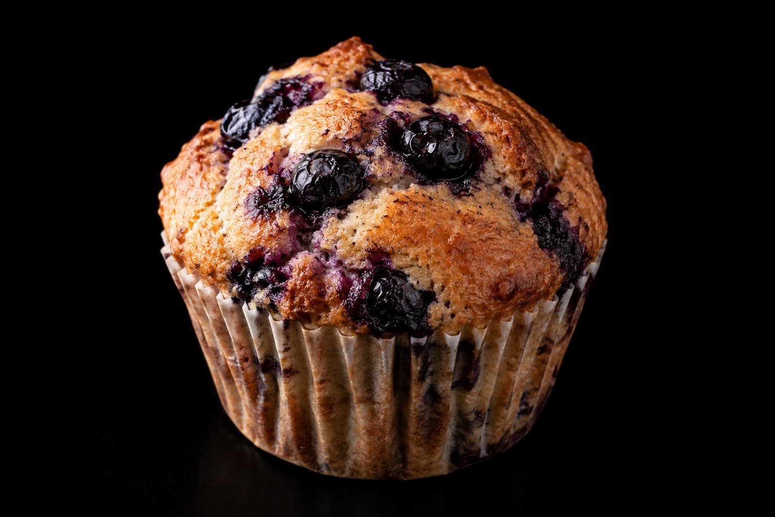 Muffin Proteico de Blueberry (20 min, rende 6)