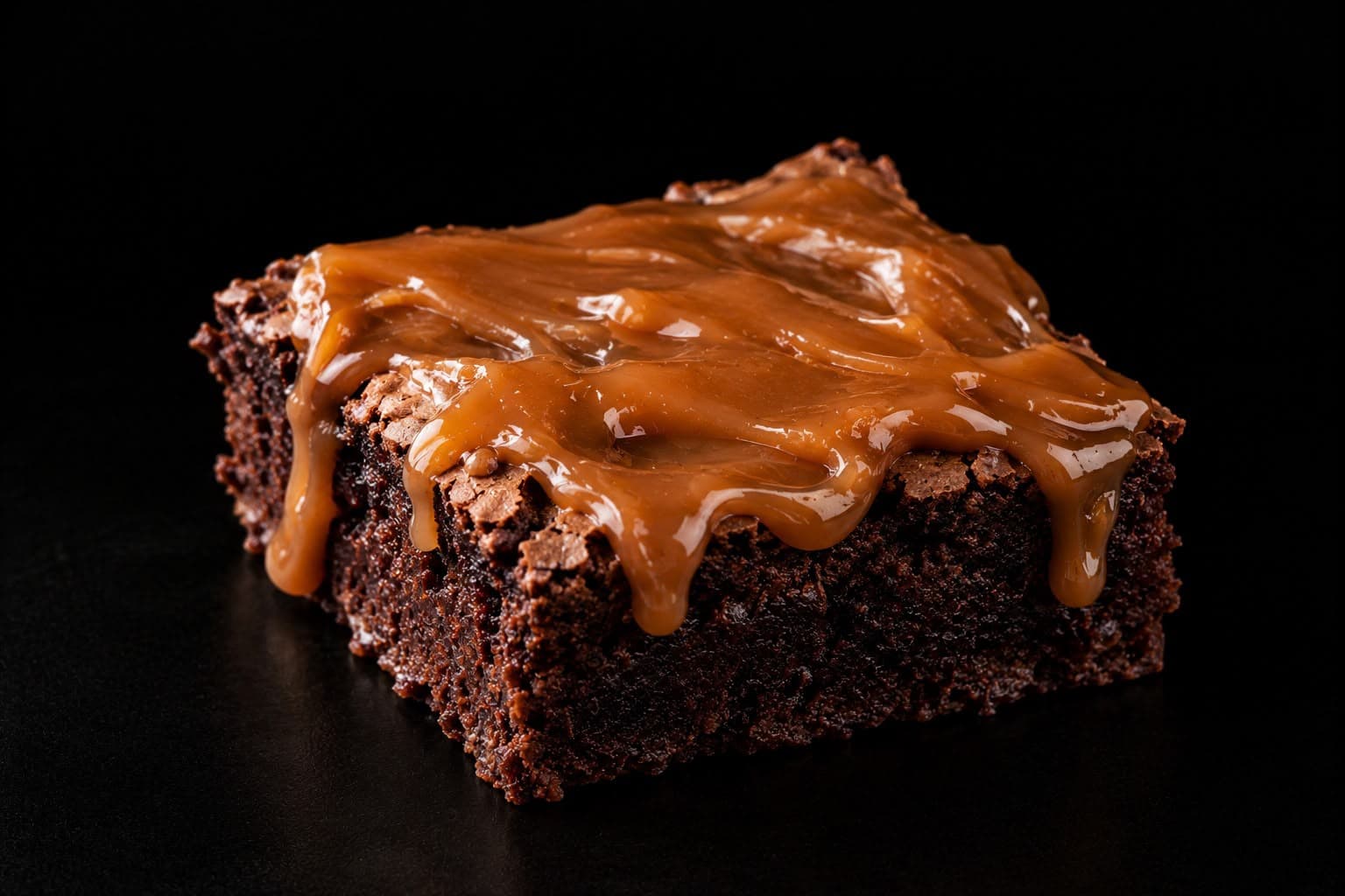 Brownie de Caramelo (15 min, rende 6)