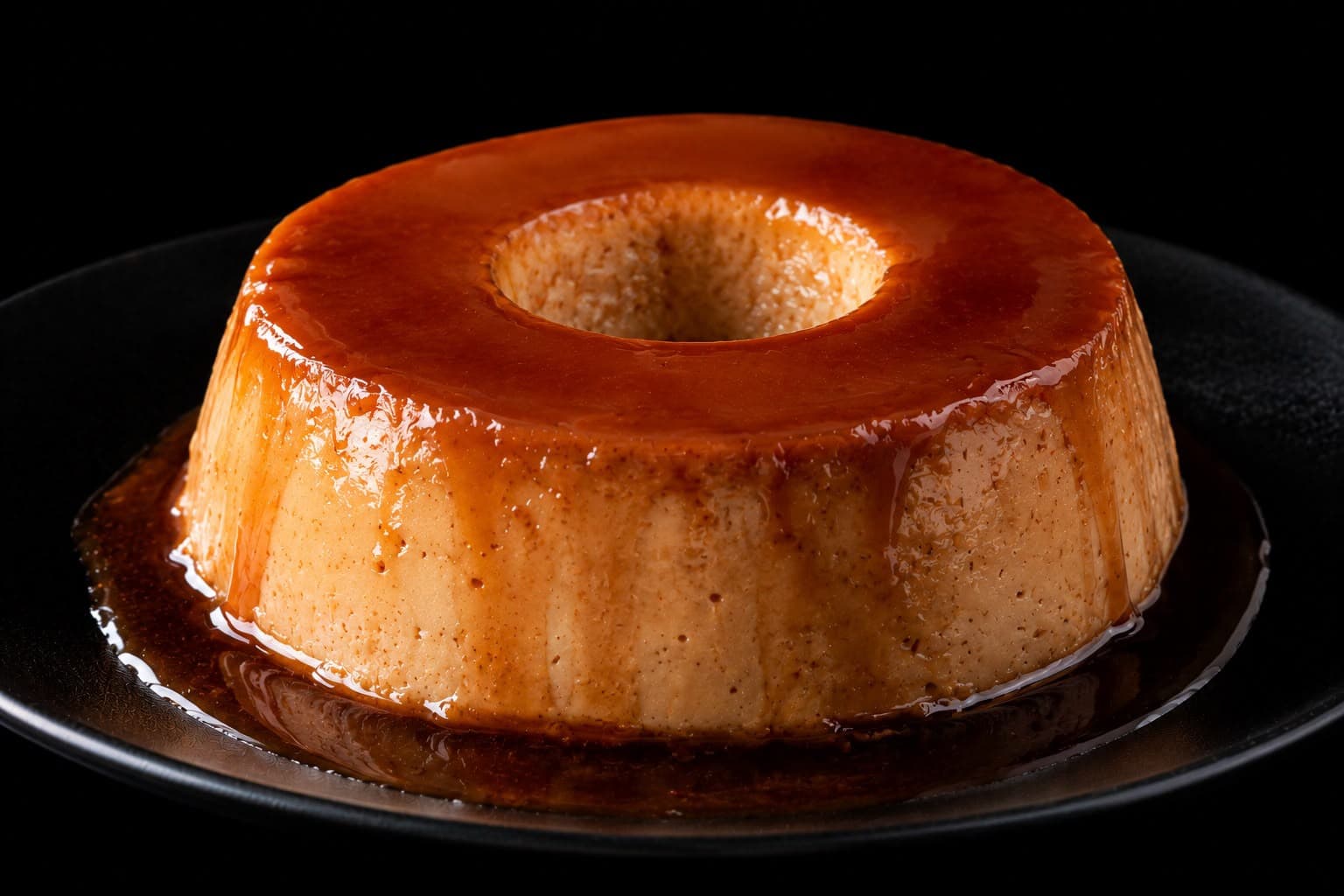 Pudim Proteico de Caramelo (10 min + geladeira)